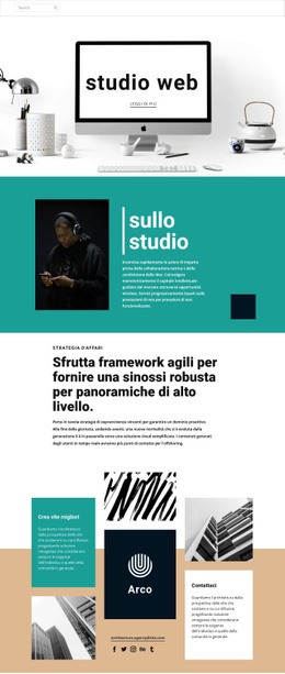 Studio Di Web Design D'Arte - Generatore Di Siti Web Reattivi