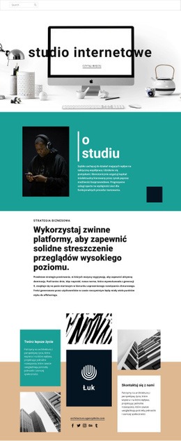 Studio Sztuki Projektowania Stron Internetowych - Kreator Responsywnych Stron Internetowych