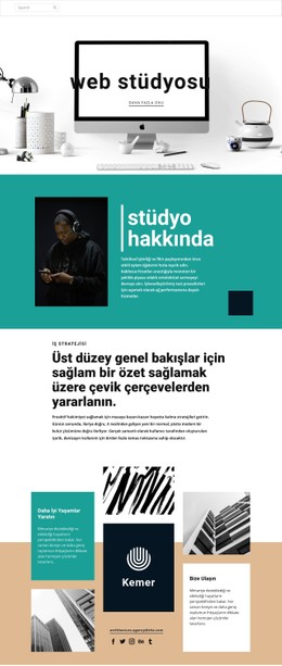 Web Tasarım Sanat Stüdyosu E-Ticaret Web Sitesi