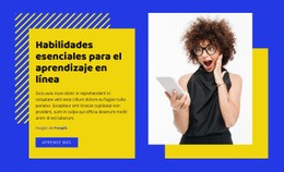 Cursos De Cuatro Semanas - HTML Template Builder