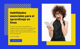 Plantilla HTML5 Multipropósito Para Cursos De Cuatro Semanas