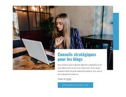 Conseils Stratégiques Pour Les Blogs - Créateur De Sites Web Fonctionnels