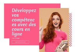 Boostez Vos Compétences - Drag And Drop HTML Builder