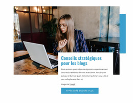 Conseils Stratégiques Pour Les Blogs - Modèle Joomla Simple