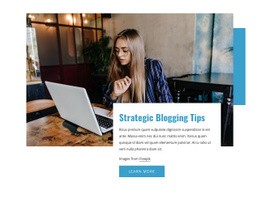 Stratégiai Blogolási Tippek - Website Creation HTML