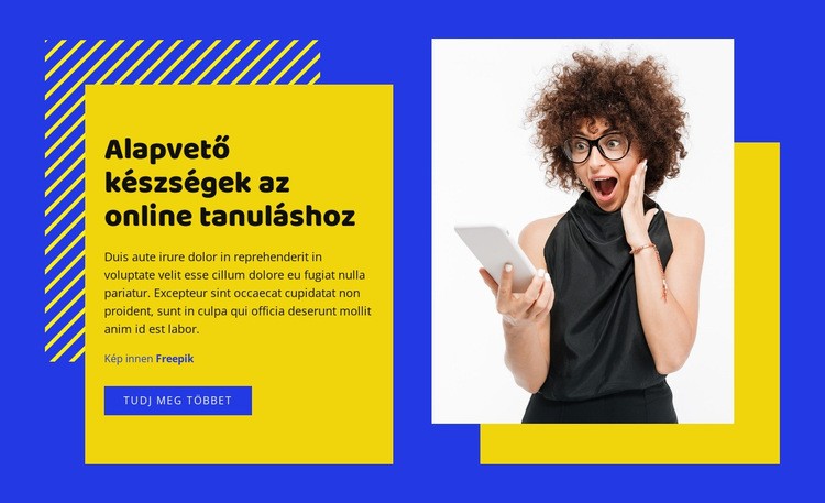 Négyhetes tanfolyamok HTML Sablon