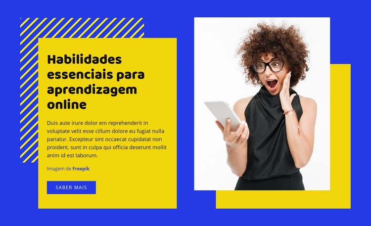 Cursos de quatro semanas Template CSS