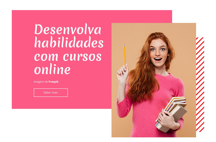 Aumente suas habilidades Modelo HTML