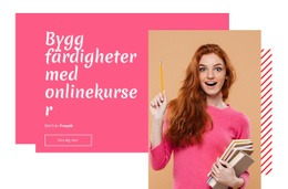 Öka Dina Färdigheter – Gratis Webbdesign