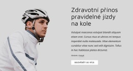 Pravidelná Jízda Na Kole HTML Šablona