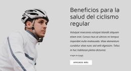 Ciclismo Regular - Plantilla De Sitio Web Personal