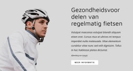 Regelmatig Fietsen Responsieve Site