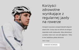 Regularna Jazda Na Rowerze - Przeciągnij I Upuść Motyw WordPress