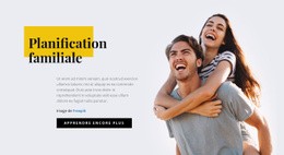 Planification Familiale – Modèle De Site Web Gratuit