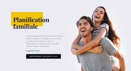 Planification Familiale - Modèle HTML5, Réactif, Gratuit