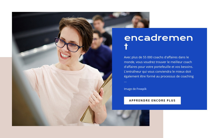 Coaching aux petites entreprises Thème WordPress