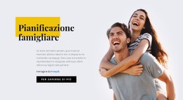 Pianificazione Famigliare - HTML Template Generator