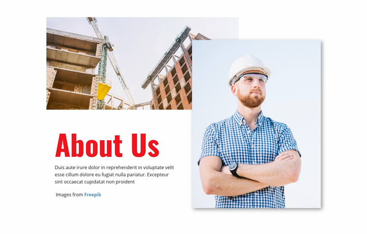 Building the future of industry Squarespace Template Alternative