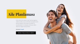 Aile Planlaması Için Duyarlı HTML