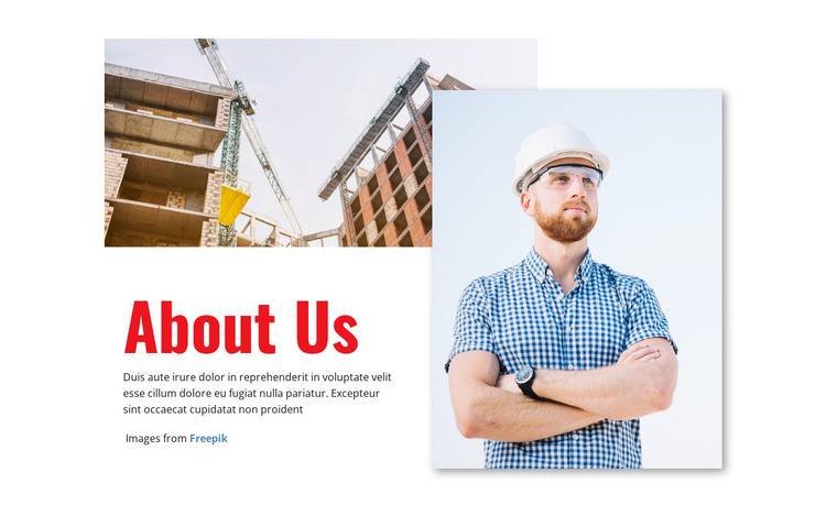 Building the future of industry WordPress Theme