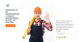Baugewerbe - Beste HTML-Vorlage
