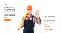 Industrie De Construction - Thème WordPress Polyvalent