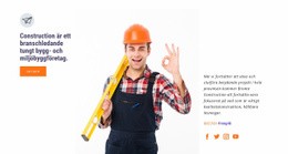 Byggbranschen - Bästa HTML-Mallen
