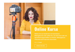 Sei Ein Berühmter YouTube-Vlogger – Fertiges Website-Design