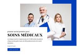 Conception De Site Web Pour Les Fonctions Des Soins Médicaux