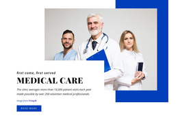 The Functions Of Medical Care - Simple HTML5 Template