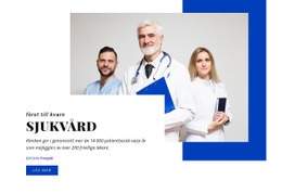 Webbplatsdesign För Läkarvårdens Funktioner