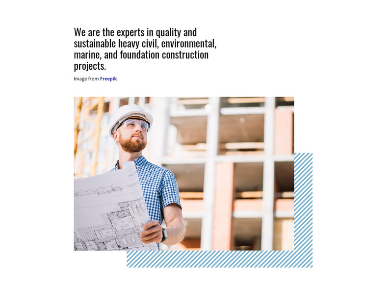 Building safety HTML Template
