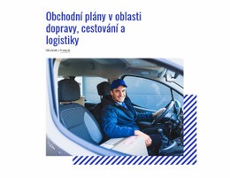 Plány Dopravy, Cestování A Logistiky – Návrh Webových Stránek