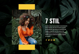 Top 7 Stil - HTML-Vorlagen-Download