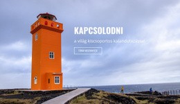 Kapcsolódj A Természethez - HTML- És CSS-Sablon