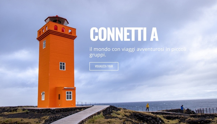 Connettiti alla natura Progettazione di siti web