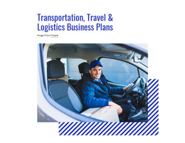 Transportation, Travel & Logistics Plans Logistics Company Website