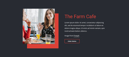 The Farm Cafe - Personal Template