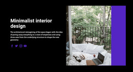 Minimalist Interior - WordPress & WooCommerce Theme
