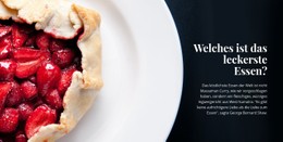 Kostenloses HTML5 Für Das Leckerste Und Leckerste Essen