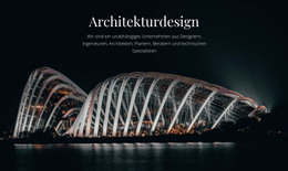 Architekturdesign - HTML-Webseitenvorlage