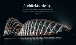 Kreativste Landingpage Für Architekturdesign