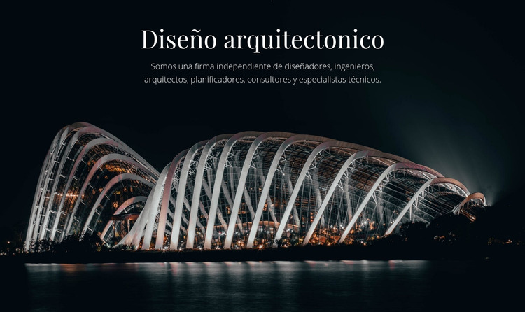 Diseño arquitectonico Plantilla Joomla