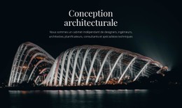 Conception Architecturale Modèle De Site Web CSS Gratuit