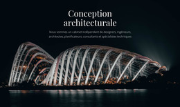 Conception Architecturale - Modèle De Page Web HTML