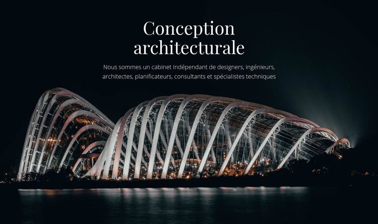 Conception architecturale Modèle Joomla