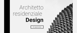 Design Residenziale: Trascina E Rilascia Il Mockup Del Sito Web