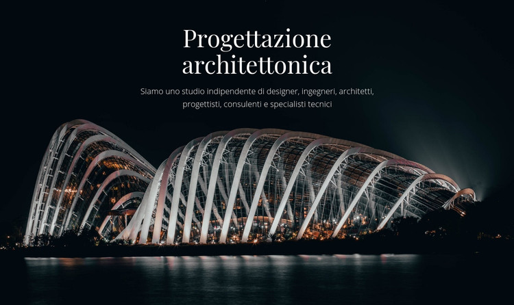Progettazione architettonica Modello HTML