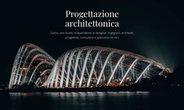 Progettazione Architettonica - Modello Di Sito Web Joomla