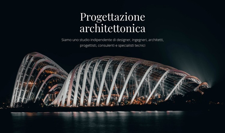 Progettazione architettonica Pagina di destinazione